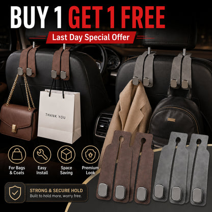 Seat Back Hanger – Perfect for Bags, Coats & More
