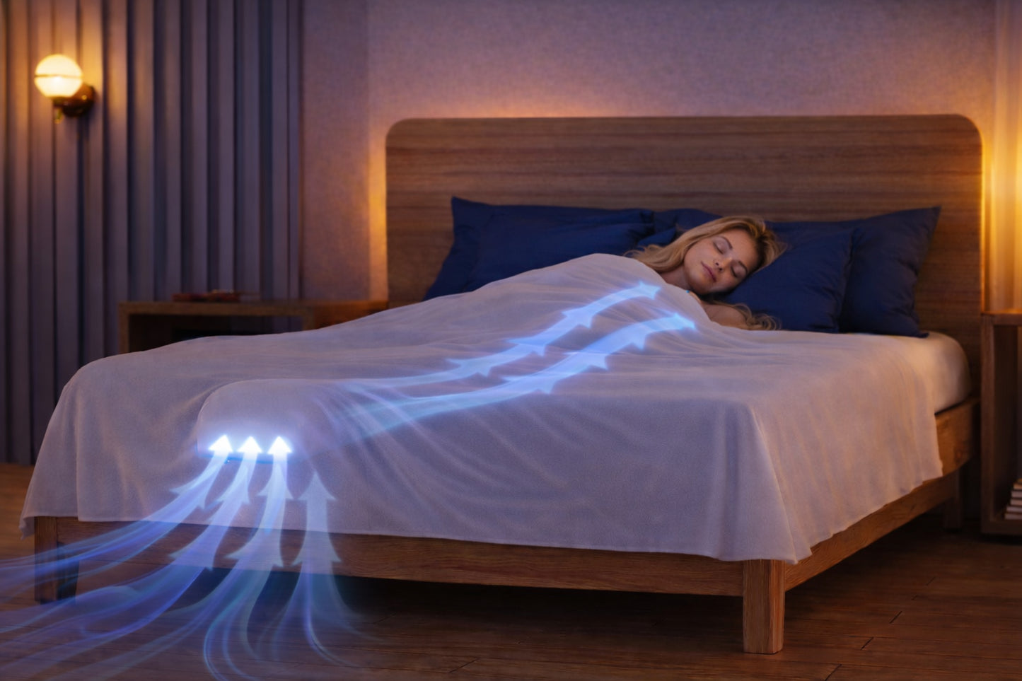 Fantal Sleep Fan-Whisper‑quiet, USB‑C, adjustable angle