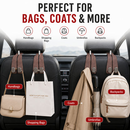 Seat Back Hanger – Perfect for Bags, Coats & More